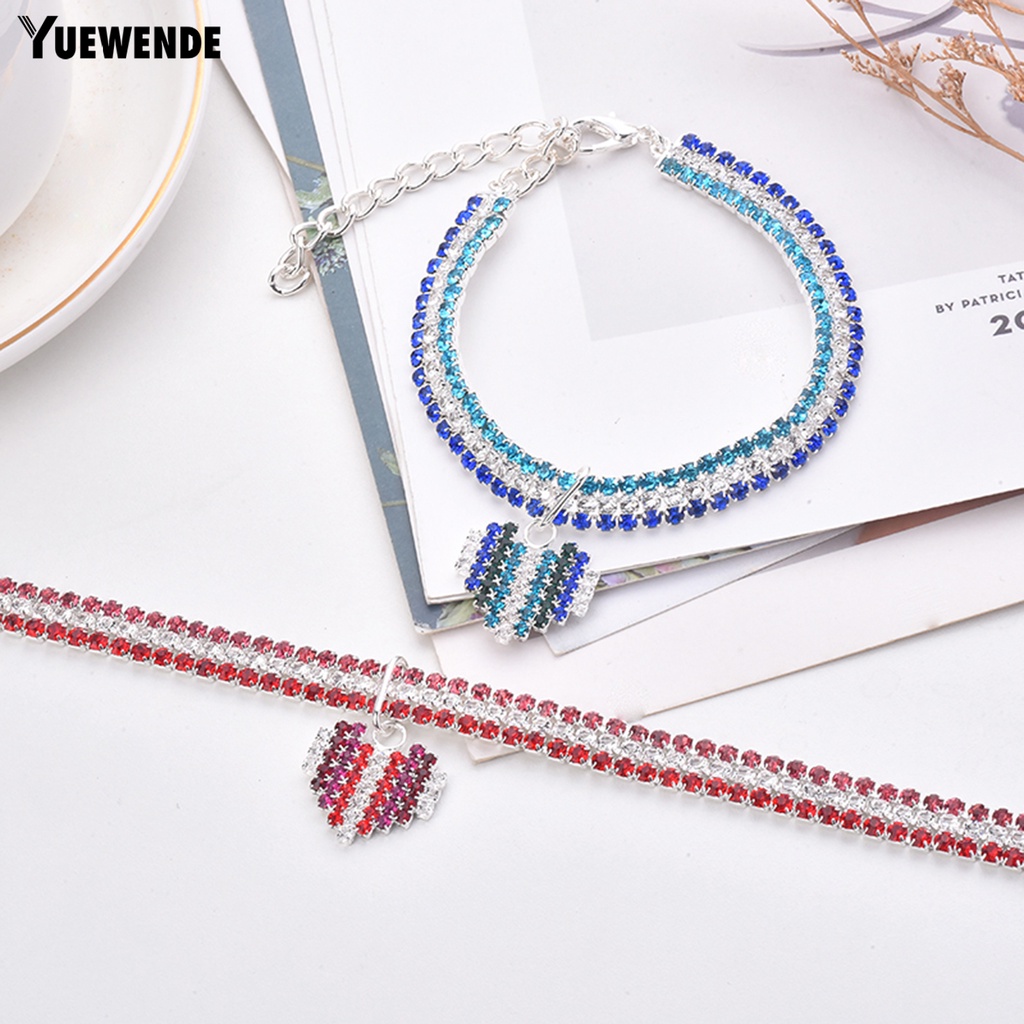 Vòng Cổ Đính Đá Dễ Điều Chỉnh Cho Thú Cưng