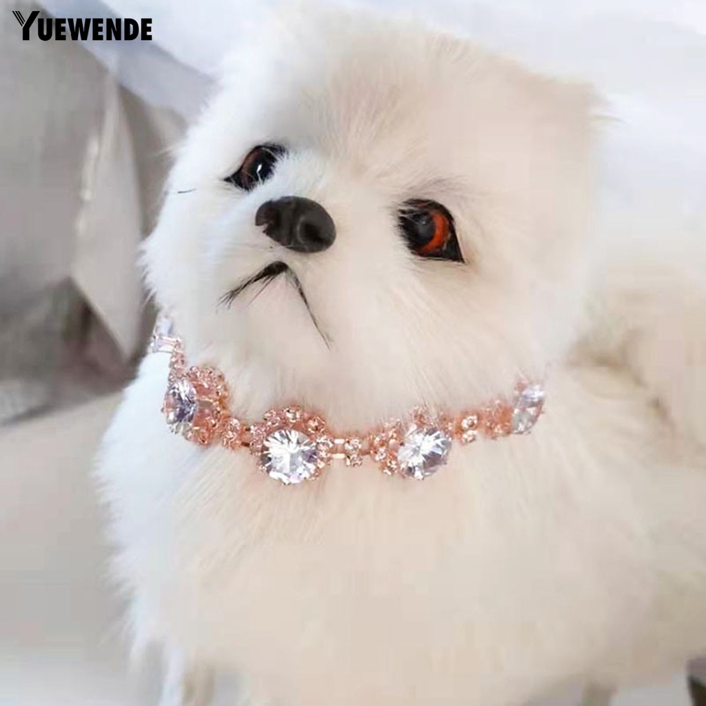 Vòng Cổ Đính Ngọc Trai Giả Thân Thiện Với Môi Trường Cho Thú Cưng