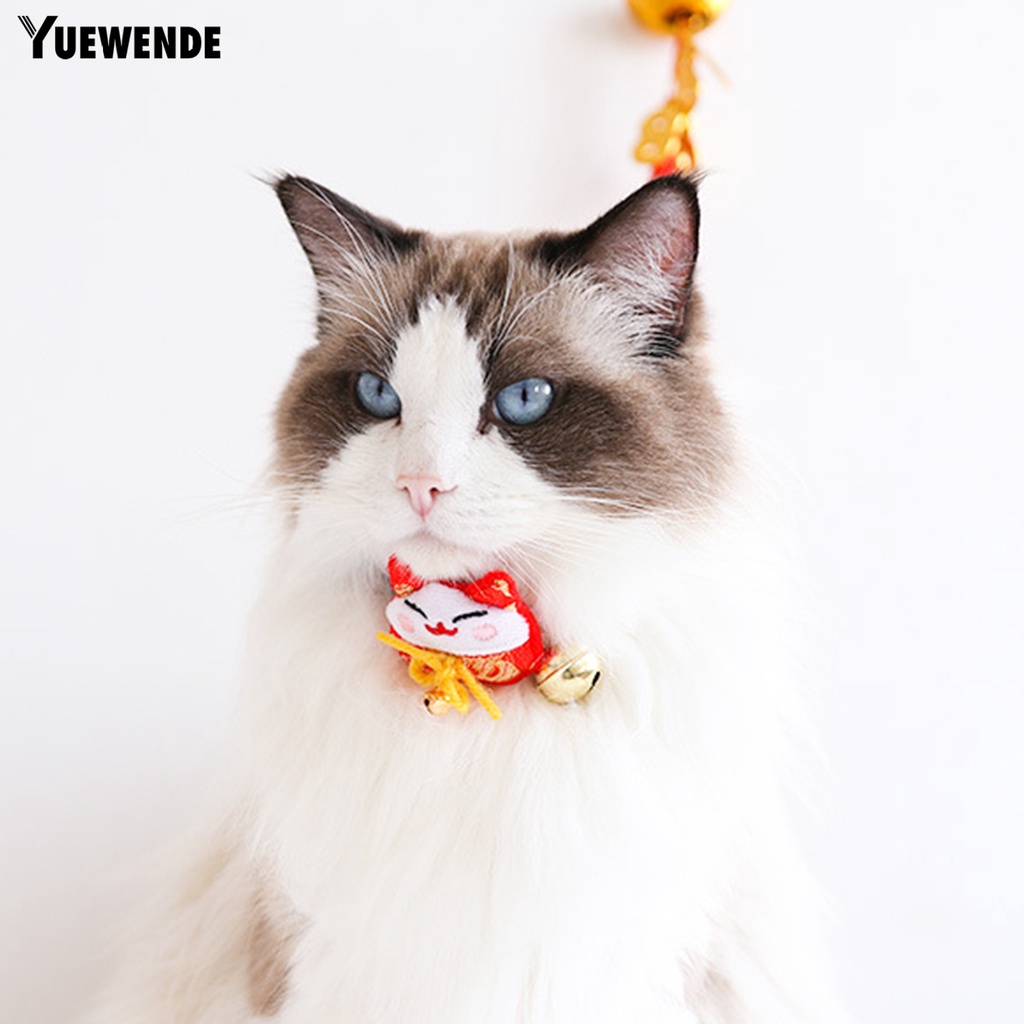 Vòng Cổ Năm Mới Phong Cách Trung Hoa Dễ Thương Dành Cho Thú Cưng