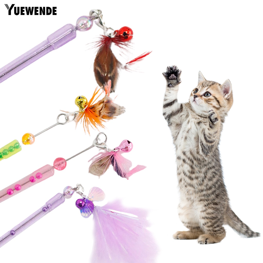 Cần Đồ Chơi YQ.E Nhiều Màu Sắc Bắt Mắt Tiện Dụng Cho Mèo Cưng
