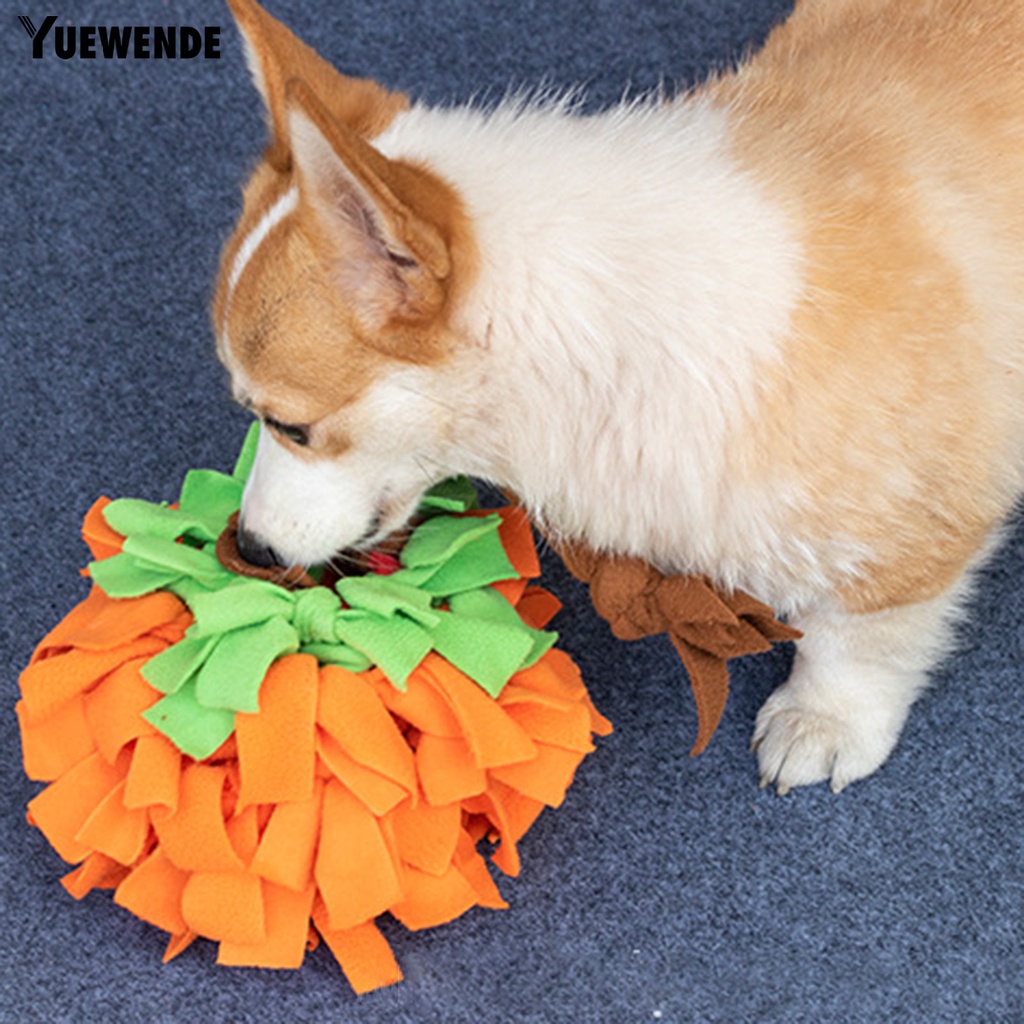 Quả Bóng Đồ Chơi Hình Bí Ngô Chống Cắn Cho Thú Cưng