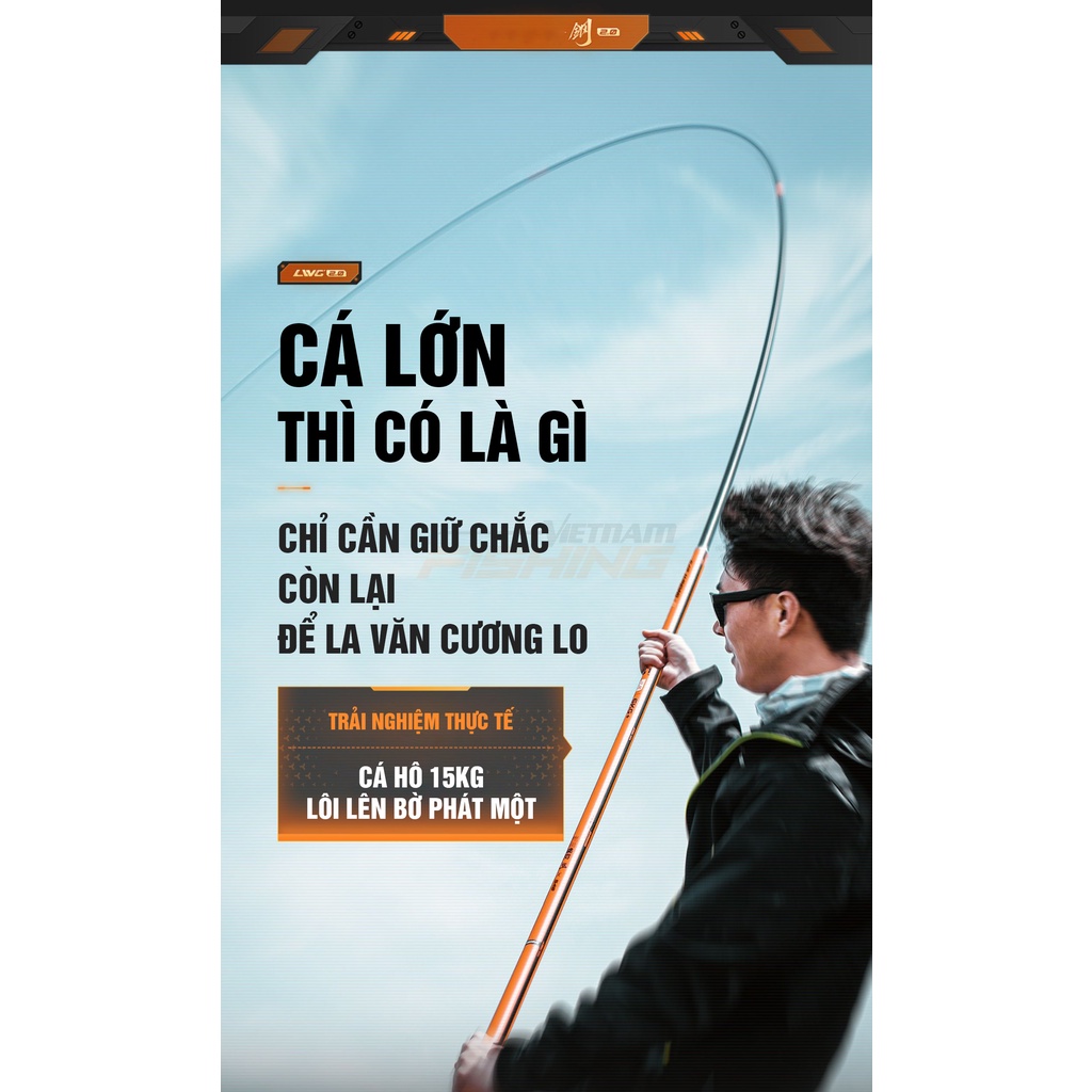 Hãng handing, Cần Câu Tay HD La Văn Cương Thế Hệ II, Chuyên Săn hàng bạo lực