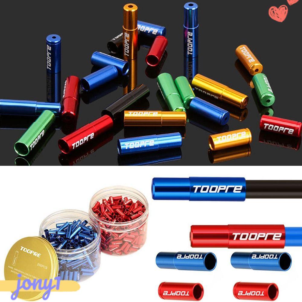 Bộ 10 Vỏ Bọc Chống Bụi Bằng Hợp Kim Nhôm Cho Dây Cáp Xe Đạp