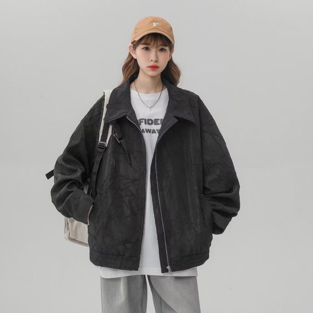 Áo Khoác Nam Xếp Ly Phong Cách Đường Phố Baroque Cao Cấp