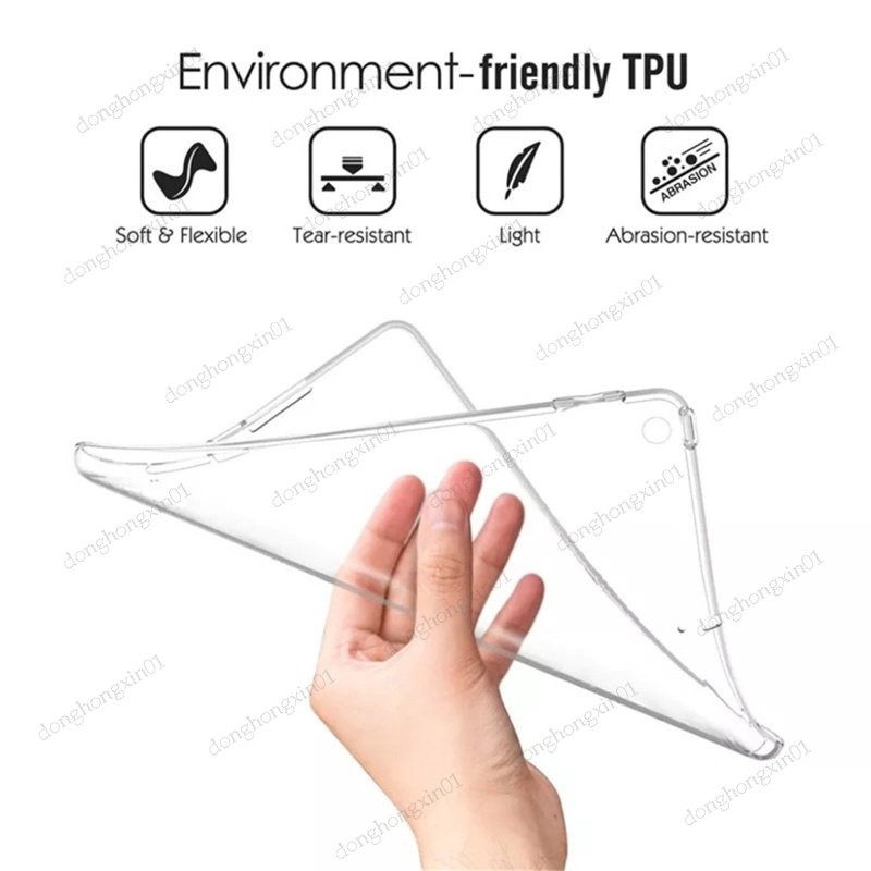 Ốp Máy Tính Bảng Silicon Trong Suốt Cho iPad 10th 10.9 2022 Gen 7th 8th 9th Gen 10.2 2019 I- iPad 5 / 6th 9.7 2017 2018 Air 3 / pro 10.5 Mini 1235 4