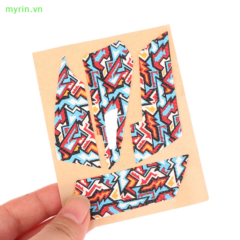 Myrin 1pc mouse grip tape skate diy sticker non slip suck sweat for logitech g402 vn