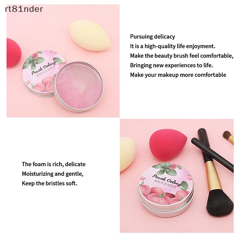 Rt Miếng Silicone Vệ Sinh Cọ Trang Điểm Tiện Dụng