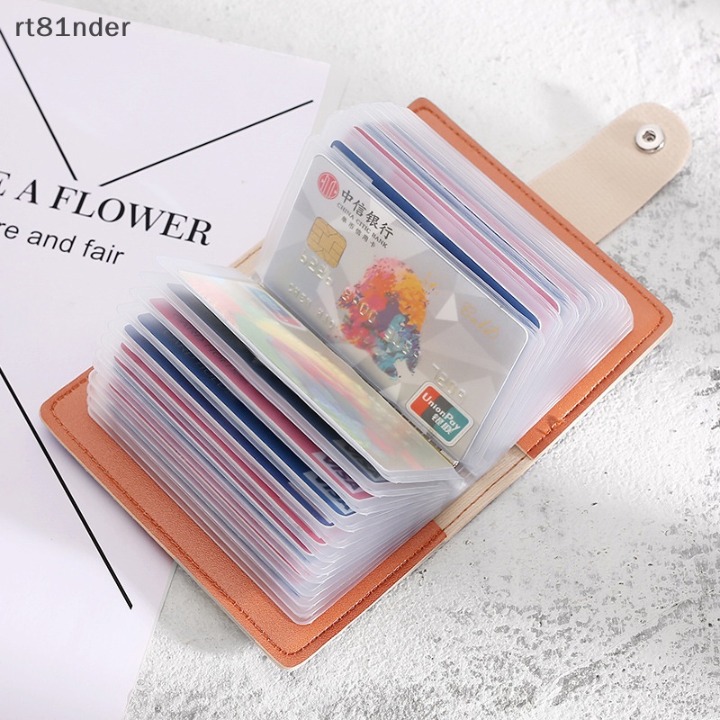 Rt Ví Đựng Thẻ Tín Dụng / Danh Thiếp / Danh Thiếp Kiểu Sơn Dầu Thời Trang Tinh Tế Cho Nam Và Nữ