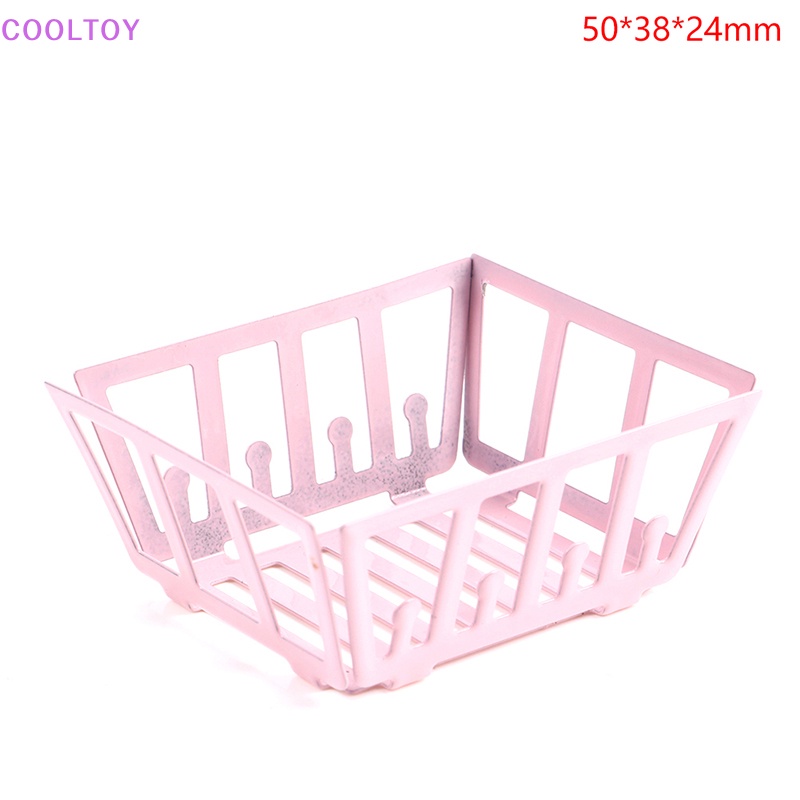 Giỏ Đựng Rau Củ Quả Mini Tỉ Lệ 1: 12 Trang Trí Nhà Búp Bê