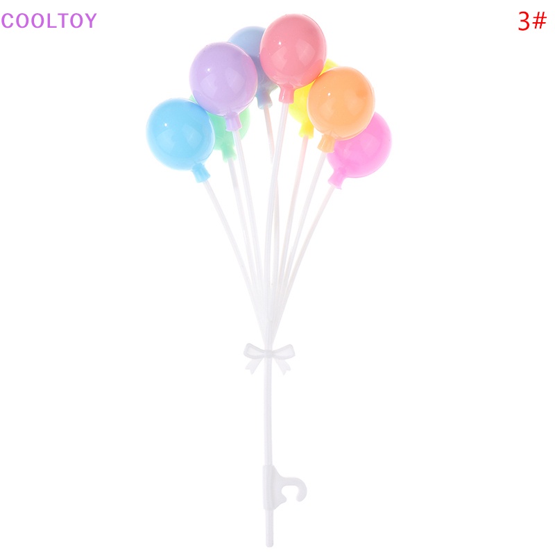 1 Set Bong Bóng Trang Trí Nhiều Màu Sắc Tỉ Lệ 1: 6