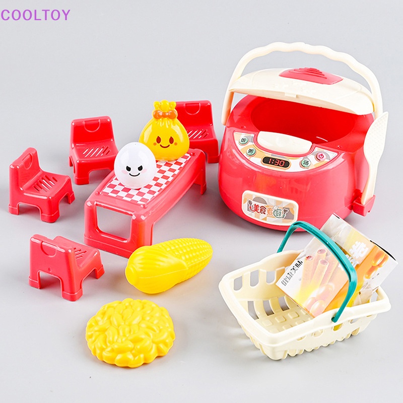 Cooltoy Bộ Đồ Chơi Nhà Bếp Cơm Nắm Hai Cửa Cỡ Lớn Cho Nhà Búp Bê