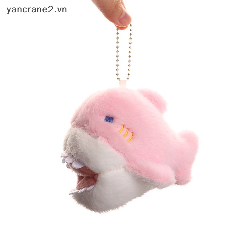 1 Móc Khóa Cá Mập Nhồi Bông Mềm Mại 12CM Trang Trí Ba Lô / Quà Tặng Cho Bé {yancrane2.vn}