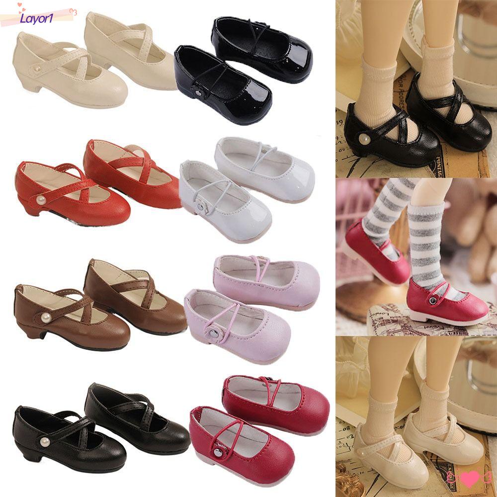 Layor1 Giày Da PU Thời Trang 8 Kiểu Dành Cho Búp Bê BJD