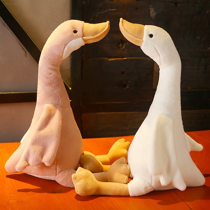 Thú Nhồi Bông Hình Con Ngỗng Dài 40CM Mềm Mại Dễ Thương Cho Bé