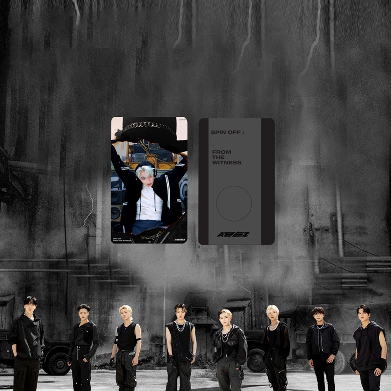 Bộ 8 Thẻ Hình Nhóm Nhạc ATEEZ