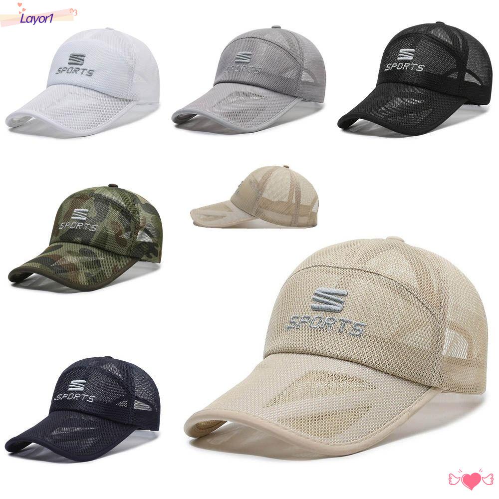 LAYOR1 Mũ Lưỡi Trai Thoáng Khí Mau Khô Cho Nam Và Nữ