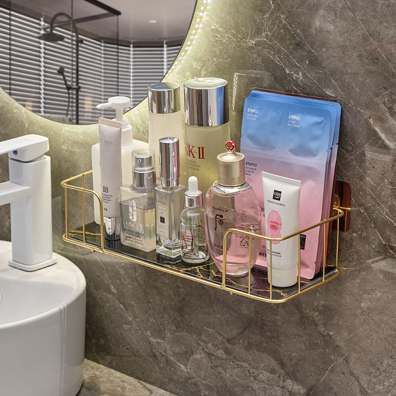 Giá Sắt Treo Tường Không Cần Đục Lỗ Đa Ứng Dụng Cho Nhà Bếp Nhà Tắm