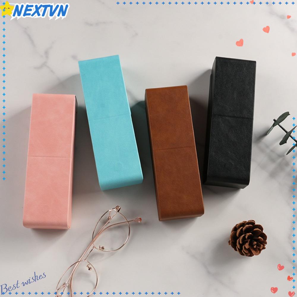 Hộp Da PU Đựng Mắt Kính Đọc Sách Tiện Dụng