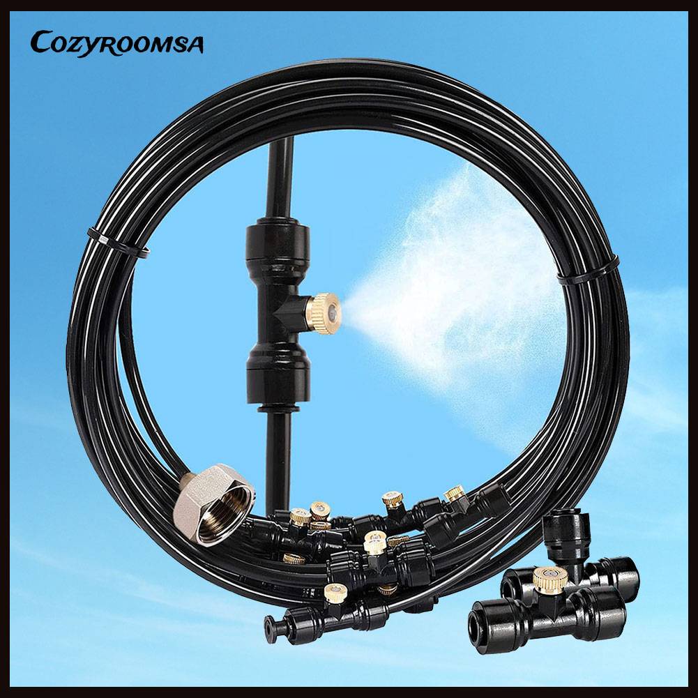 Hệ Thống Xịt Nước Áp Suất Thấp Loại Bỏ Bụi Cho Sân Vườn / Sân Vườn / Nhà Kính