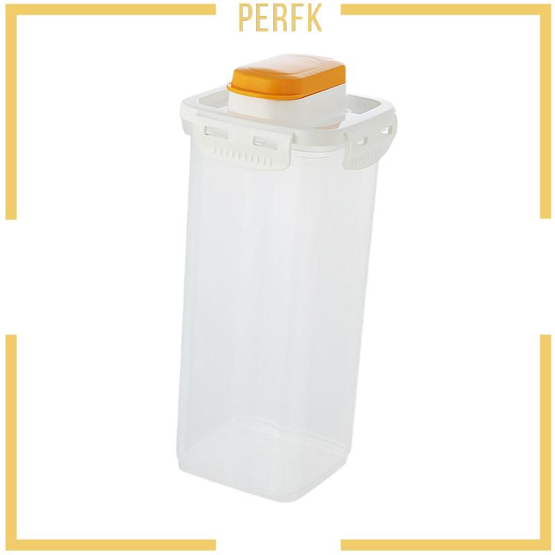 Hộp Đựng Bột Tẩy Rửa Có Nắp Đậy Kín Khí Cho Nhà Bếp