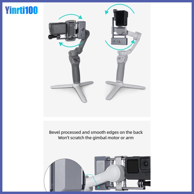 Bộ Ổn Định Gimbal Cho Action 3 / osmo Mobile 6 / om 5 / om 4 / se / osmo Mobile 3 Gopro11 / 10 / 9 / 8 Action