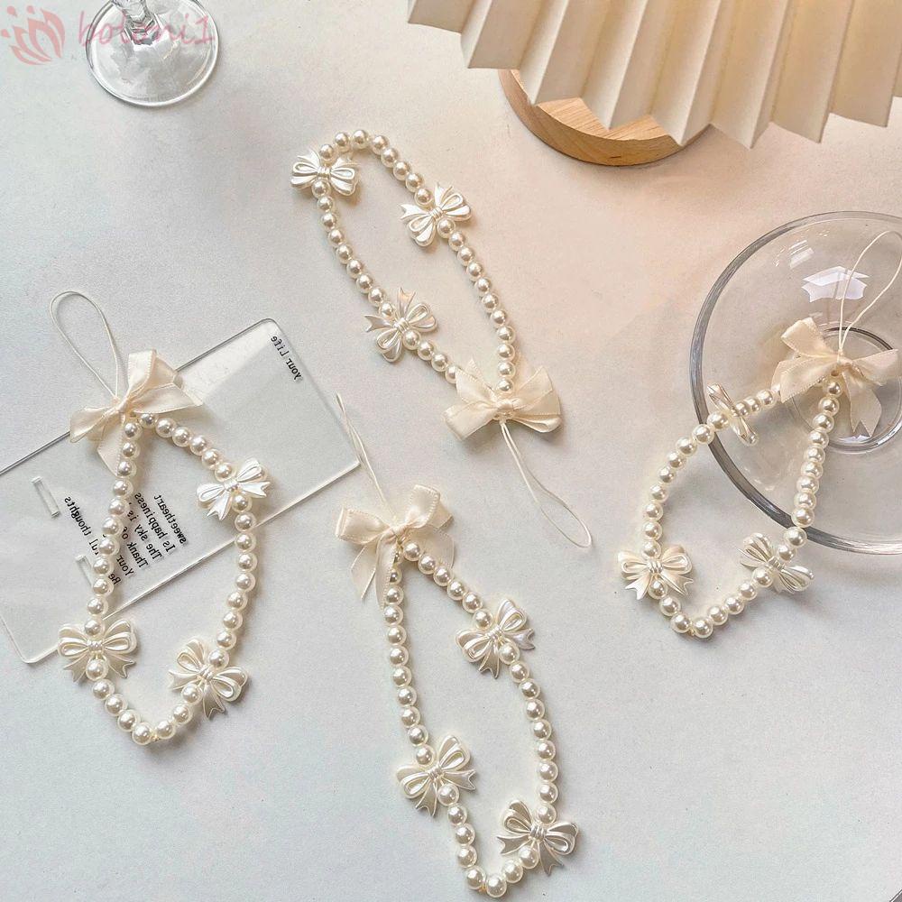 Dây Đeo Điện Thoại Bằng Acrylic Đính Hạt Chống Thất Lạc Tiện Dụng