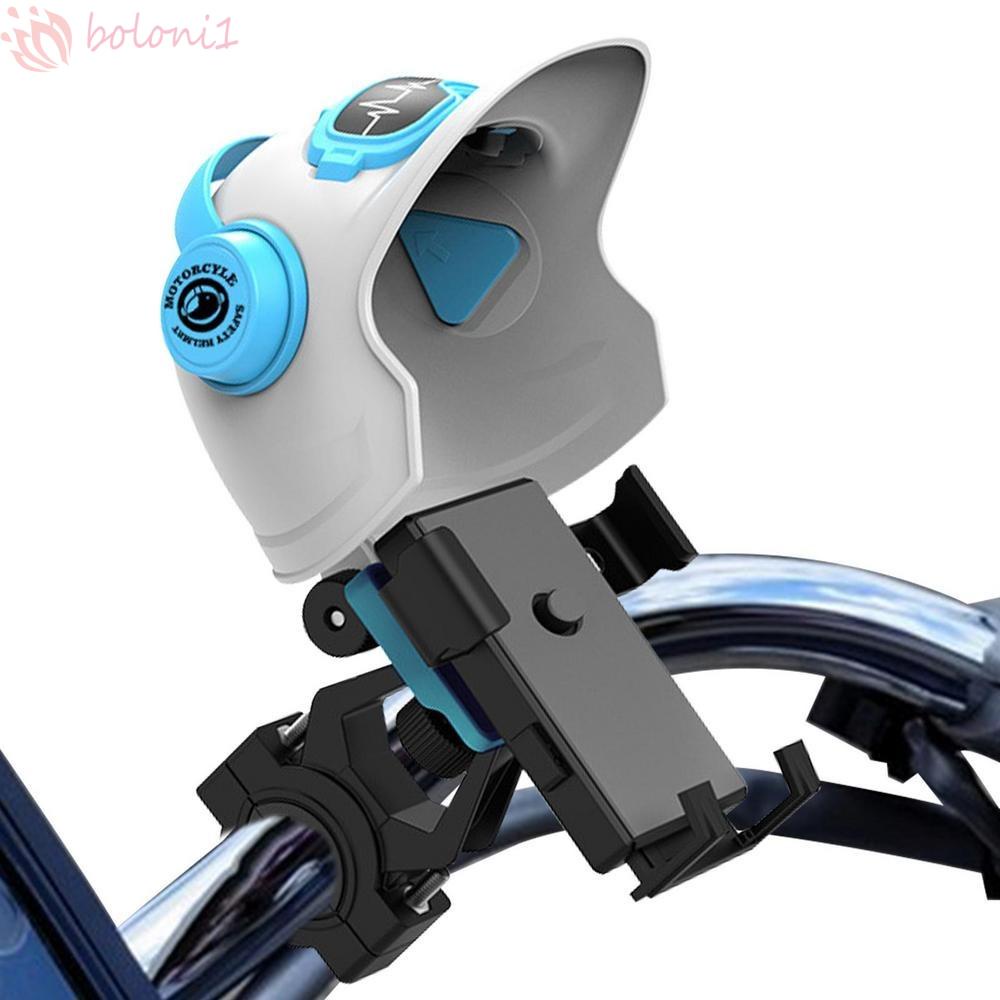 Đế Gương Chiếu Hậu Hình Nón Bảo Hiểm Chống Nước Chống Nắng Kèm Giá Đỡ Điện Thoại Tiện Dụng