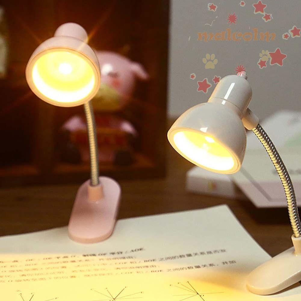 Đèn Bàn Malcom Mini Có Kẹp Có Thể Điều Chỉnh Bảo Vệ Mắt Cho Nữ