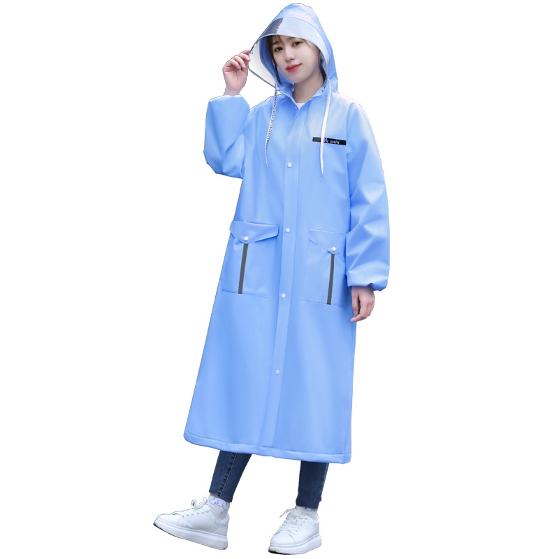 A 'o mu' a cho be 'Áo Mưa Poncho Dài Dày Không Thể Đục Lỗ Đi Xe Điện Ngoài Trời cho Nam Và Nữ