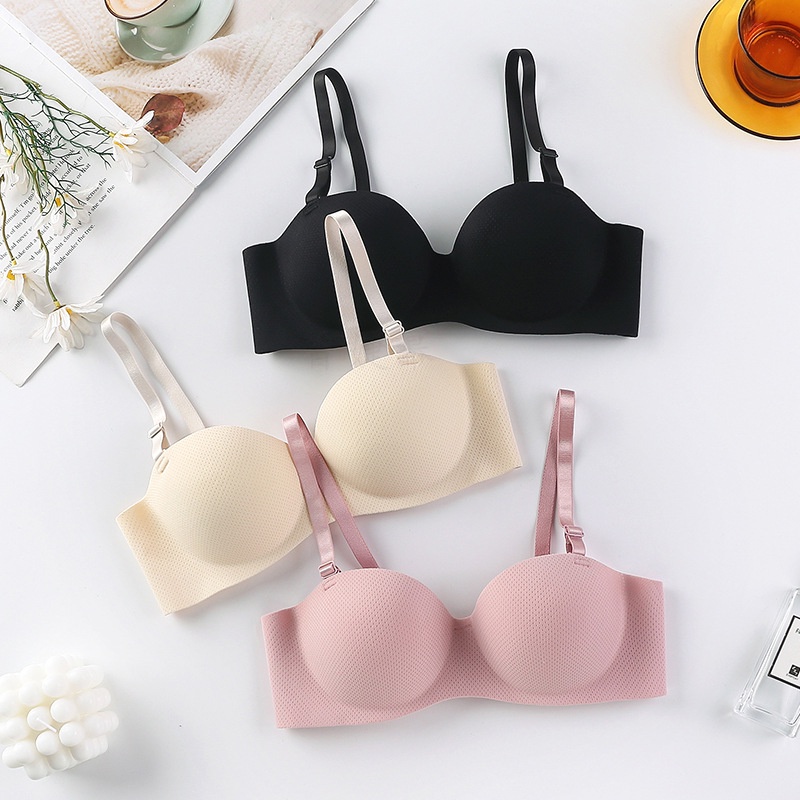 Áo Lót Nâng Ngực Một Mảnh Không Gọng Không Đường May Thoải Mái Dành Cho Nữ