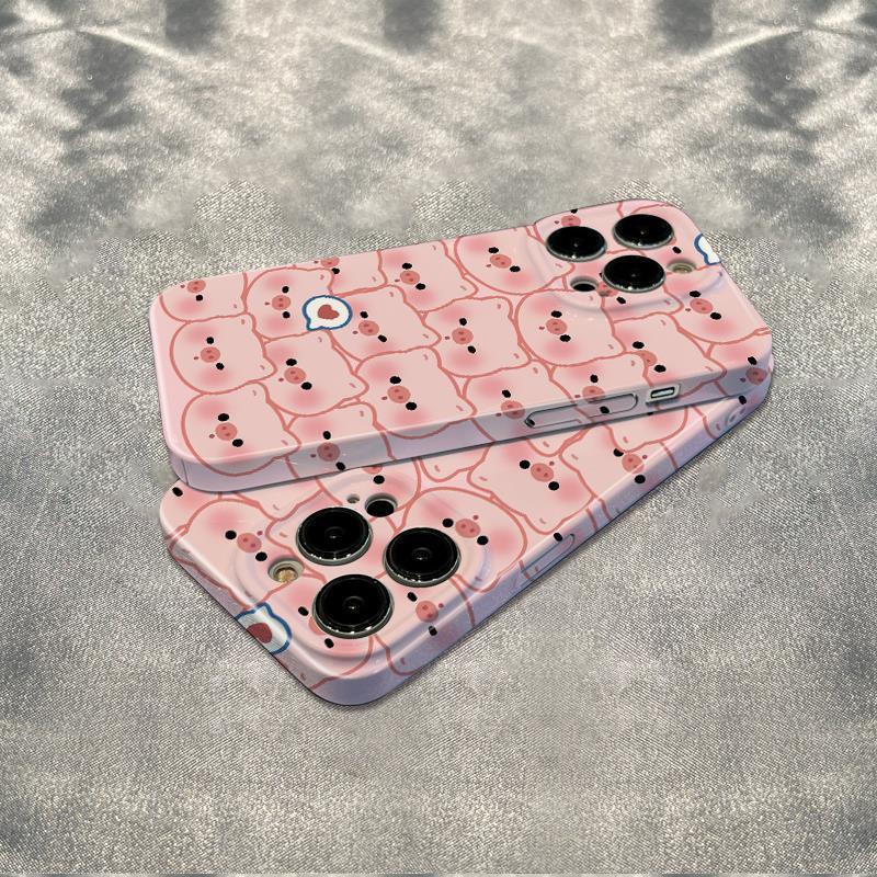 Ốp Điện Thoại Mềm Chống Sốc Cho Plus Max13 plusmax13781114Ốp Điện Thoại Họa Tiết Chú Heo Đơn Giản Thời Trang Cho Iphone126In CEA8 Cea126 Pro