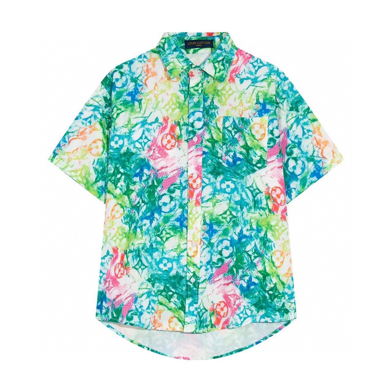 Áo Thun Tay Ngắn In Hình L555V-series 23ss Phong Cách Cổ Điển Cho Cả Nam Và Nữ