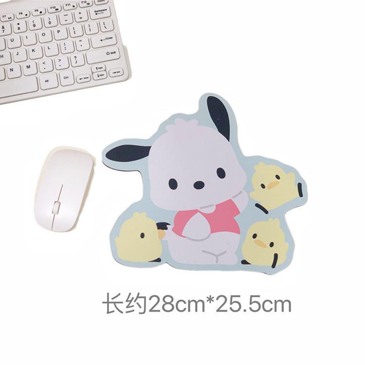Tấm Lót Chuột Cao Su PVC Chống Trượt Chống Nước In Hình Kuromi Dễ Thương
