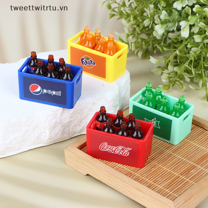 Mô Hình Chai Nước Mini 1 / 12 Dùng Trang Trí Nhà Búp Bê