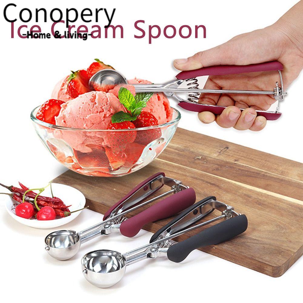 CONOPERY Muỗng Múc Kem Khoai Tây 3 / 4 / 5cm Tiện Dụng Cho Gia Đình