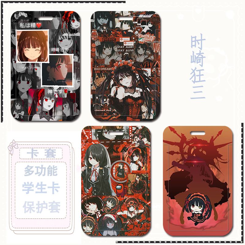 Ốp Điện Thoại Họa Tiết Hoạt Hình Date A Live Tokisaki Kurumi DIY