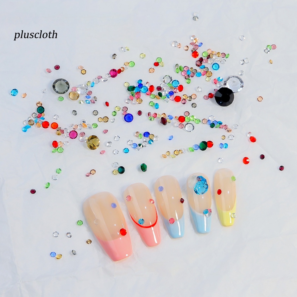 1 Túi Hạt Cườm Lấp Lánh Trang Trí Móng Tay Nghệ Thuật