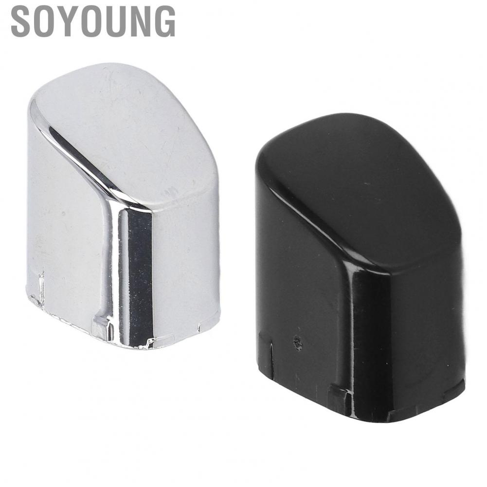 Soyoung Parking Brake Button Cap  ABS 6rd711333a Scratch Resistant Antiaging Handbrake Cover Wearproof for Car
