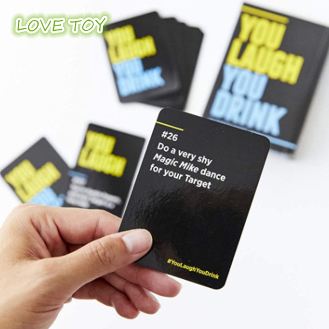 Bộ Thẻ Trò Chơi Uống Nước Vui Nhộn Cho Gia Đình