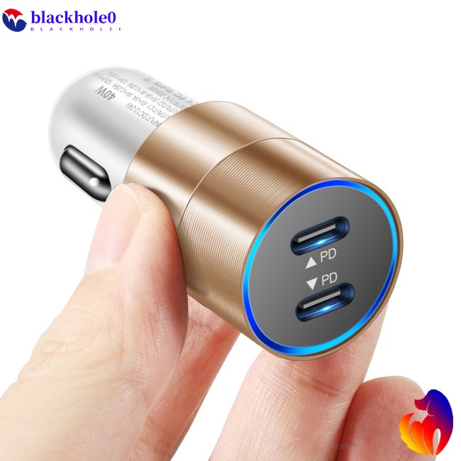 Trạm Sạc Nhanh Loại C 40w Hai Cổng Pd Tương Thích Với Iphone 13 12 11