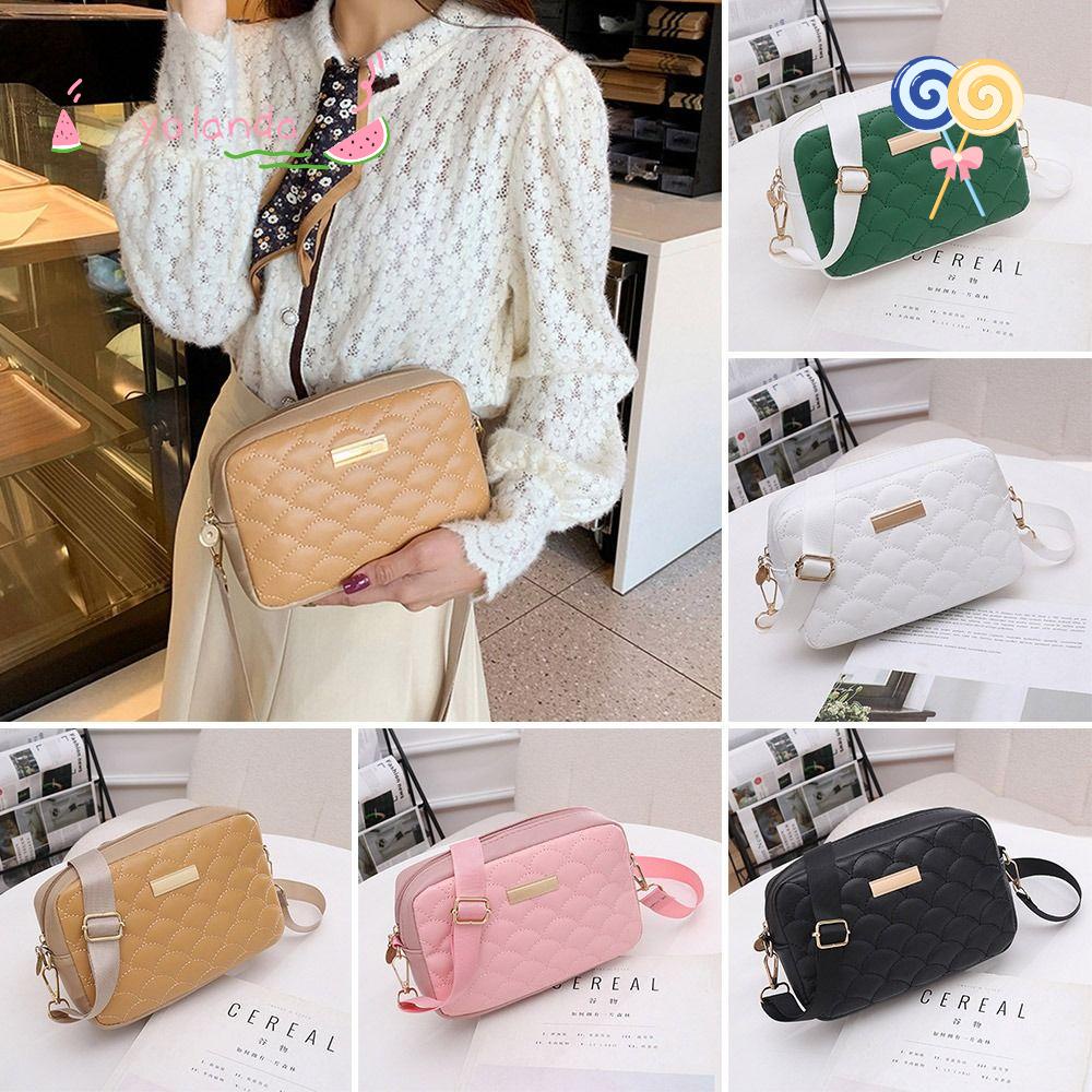 YOLA Túi Xách Đeo Vai Kiểu Vuông Nhỏ Thời Trang Nữ Sành Điệu