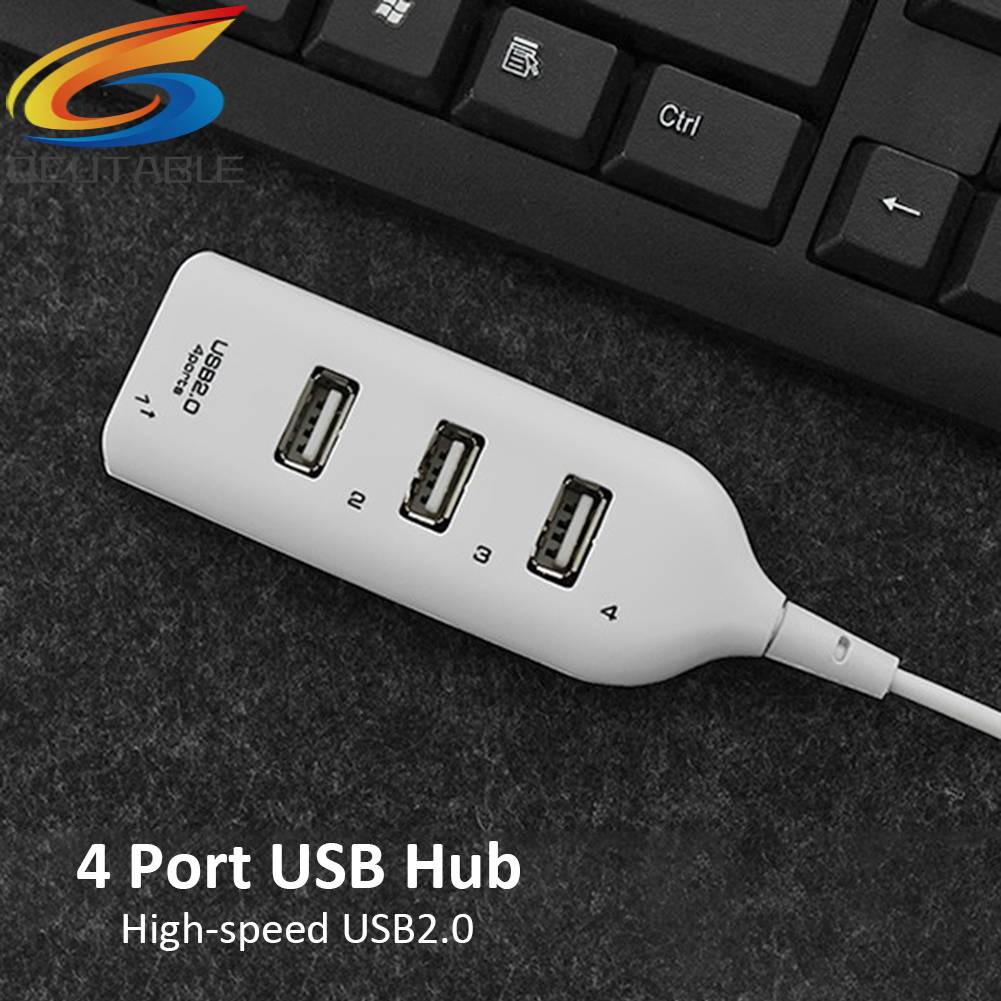 Bộ Chia 4 Cổng USB 2.0 Tốc Độ Cao 5Mbps