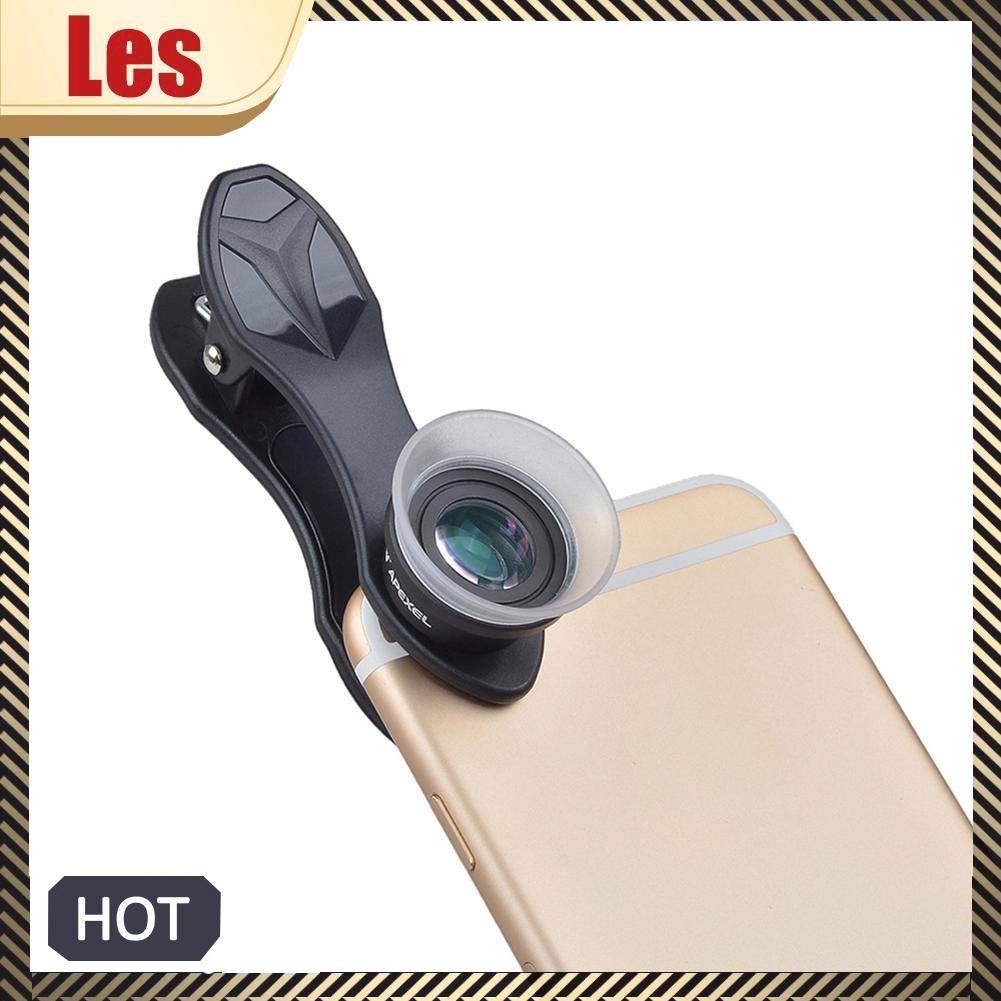 Ống Kính APEXEL 12X + 24X Macro APL-24X Cho Điện Thoại Android