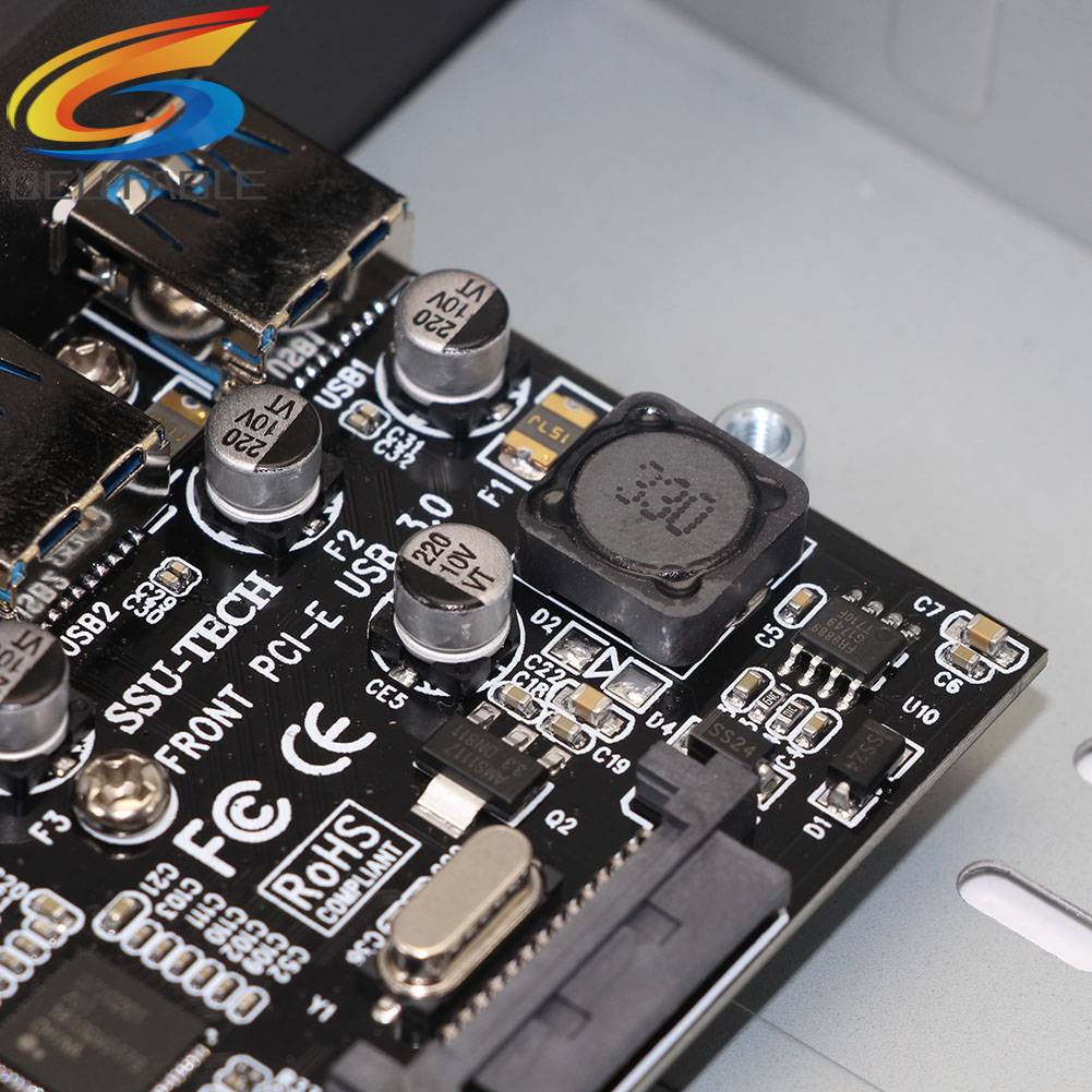 Thẻ Mở Rộng SSU FU3401 PCI-E Sang 4 Cổng USB 3.0 PCI Cho Máy Tính Bàn