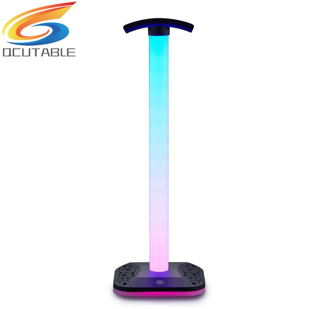 Giá Đỡ Tai Nghe Chụp Tai Chống Trượt Có Đèn RGB Cổng USB