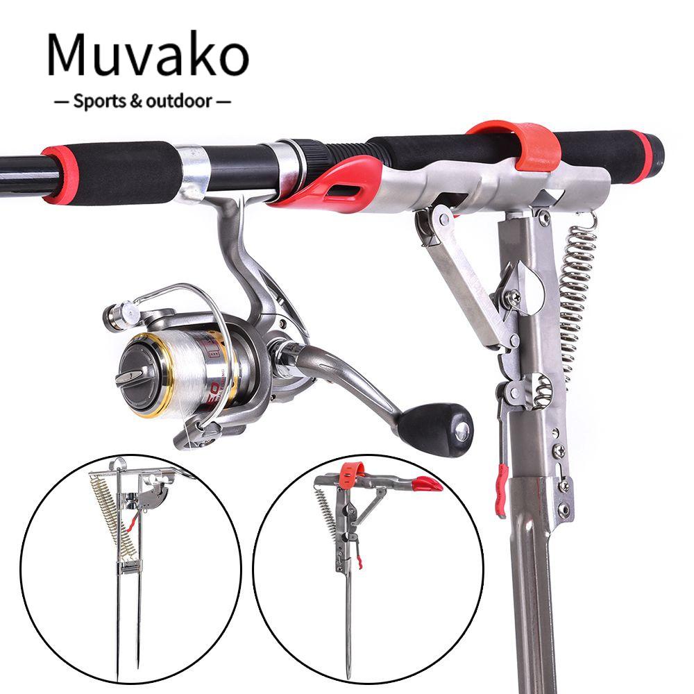 MUVAKO Giá Đỡ Cần Câu Cá Tự Động Có Thể Điều Chỉnh Góc Độ Tiện Dụng