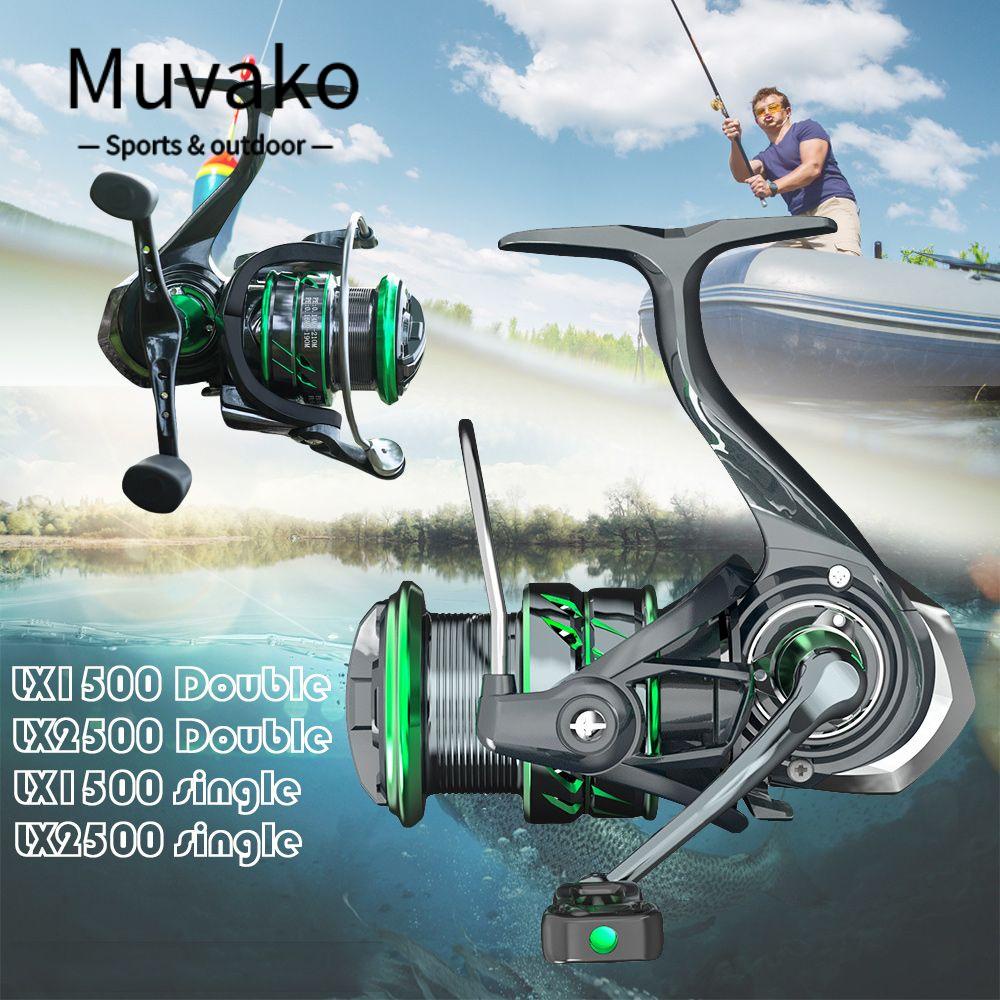 MUVAKO Máy Câu Cá Kim Loại LX1500 Chất Lượng Cao Tiện Lợi Dễ Sử Dụng