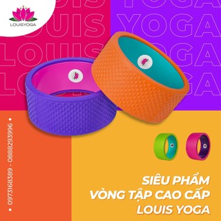 Vòng gai tập yoga cao cấp 16x32 cm - cao cấp,thư giãn, mở vai - thương hiệu louis yoga
