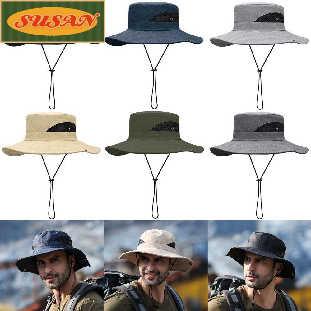 SUSANS Nón Tai Bèo Rộng Vành Chống Tia UV Có Thể Gấp Gọn Tiện Dụng Cho Nữ