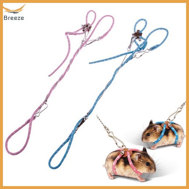 Dây Dắt Thú Cưng Đi Dạo Mềm Mại Chống Cắn Có Thể Điều Chỉnh Và Gắn Chuông Tiện Dụng